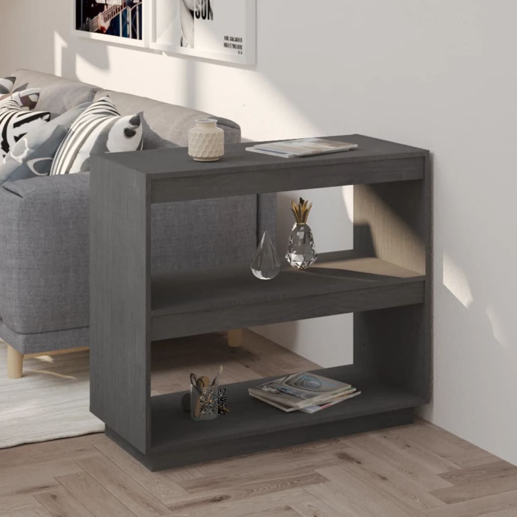 Bokhylla/Rumsavdelare 40X35X Massiv Furu