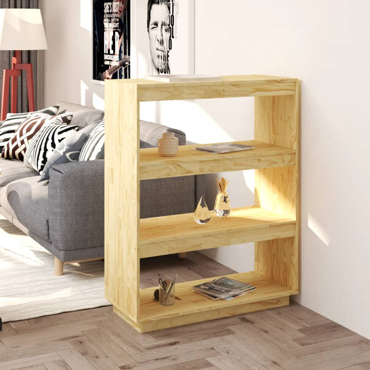 Bokhylla/Rumsavdelare 40X35X Massiv Furu