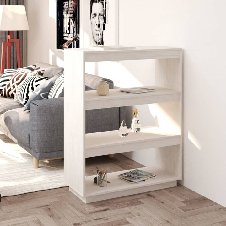 Bokhylla/Rumsavdelare 40X35X Massiv Furu