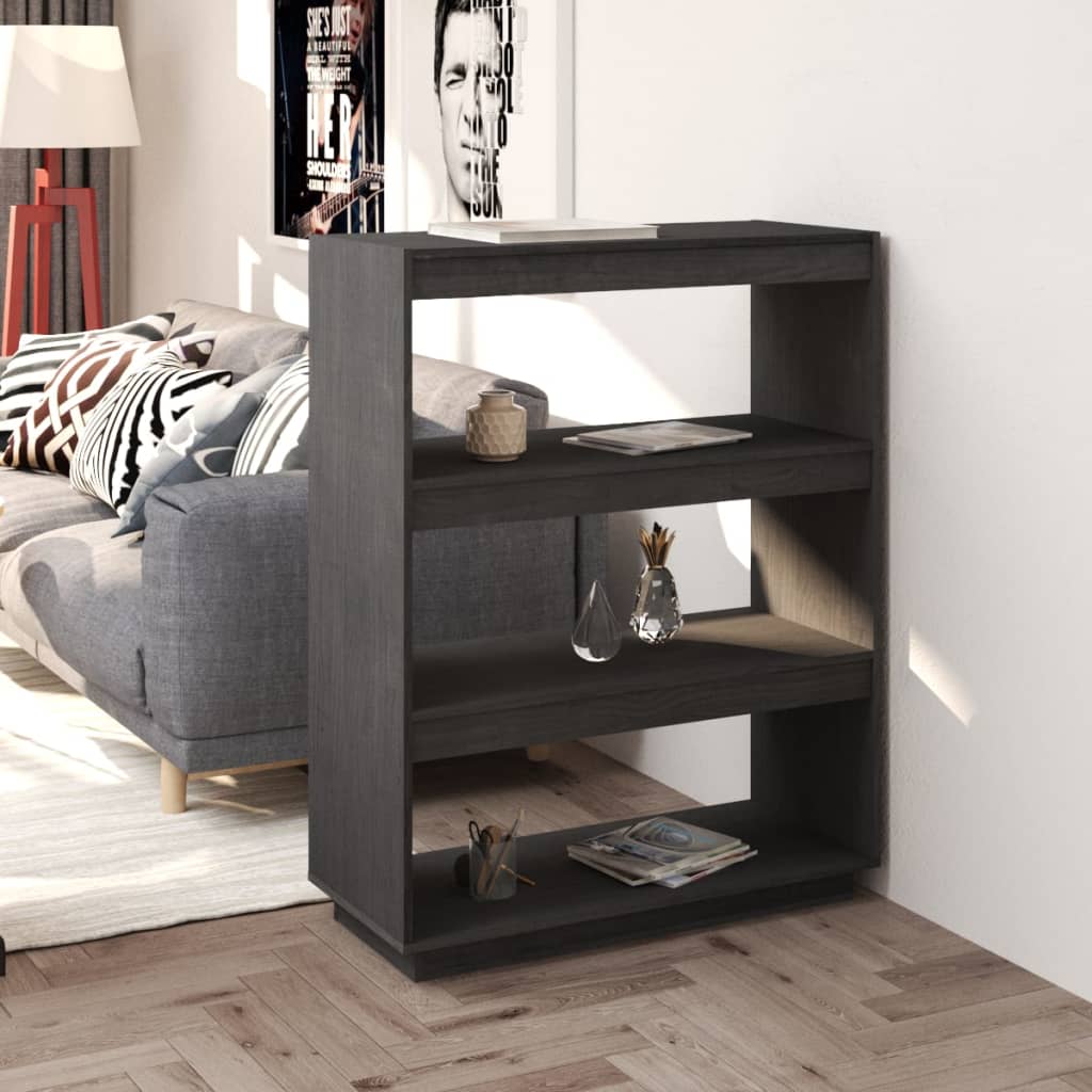 Bokhylla/Rumsavdelare 40X35X Massiv Furu