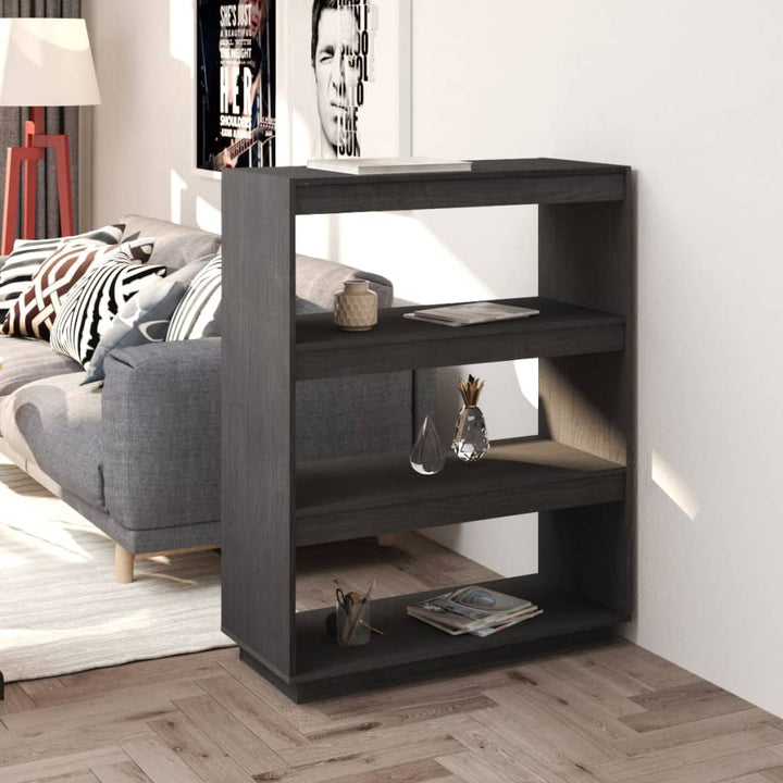 Bokhylla/Rumsavdelare 40X35X Massiv Furu