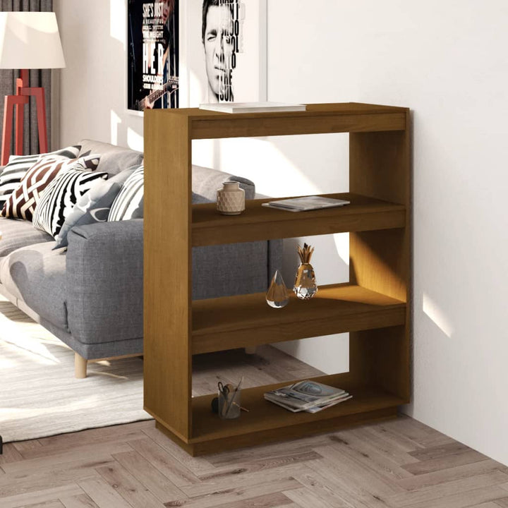 Bokhylla/Rumsavdelare 40X35X Massiv Furu