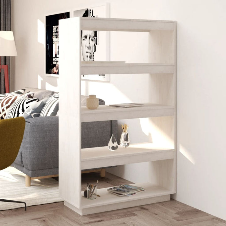 Bokhylla/Rumsavdelare 40X35X Massiv Furu