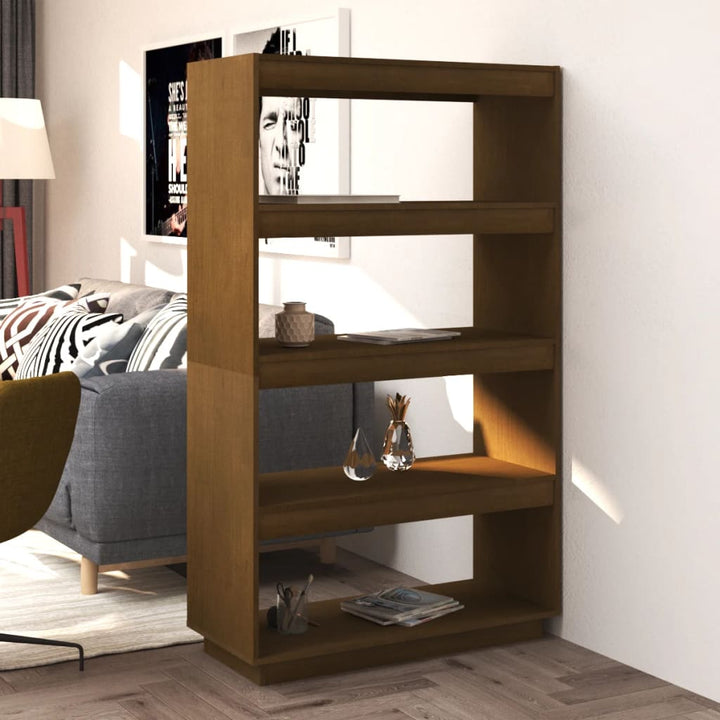 Bokhylla/Rumsavdelare 60X35X Massiv Furu