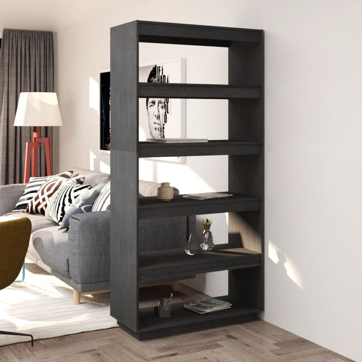 Bokhylla/Rumsavdelare 40X35X Massiv Furu
