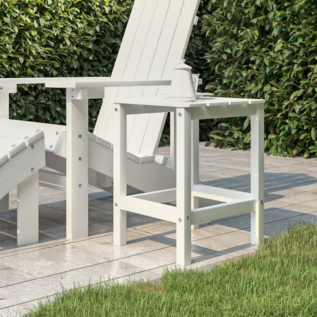 Adirondack Bord Aquablå 38X38X46 Cm Hdpe