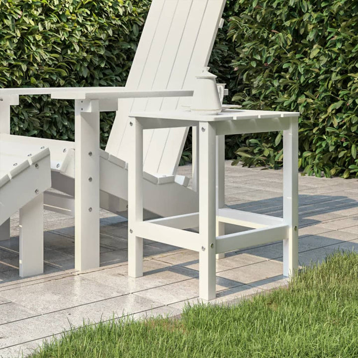 Adirondack Bord Aquablå 38X38X46 Cm Hdpe