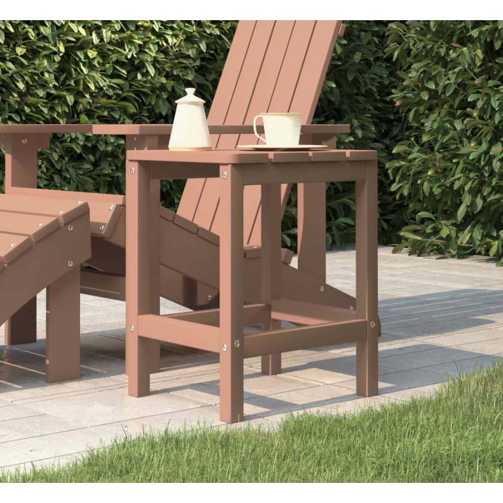 Adirondack Bord Aquablå 38X38X46 Cm Hdpe