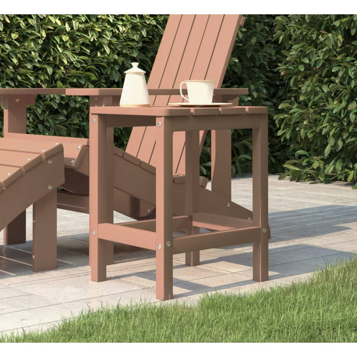 Adirondack Bord Aquablå 38X38X46 Cm Hdpe
