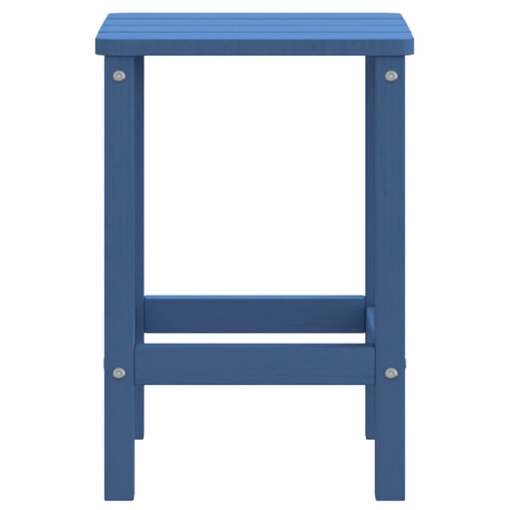 Adirondack Bord Aquablå 38X38X46 Cm Hdpe