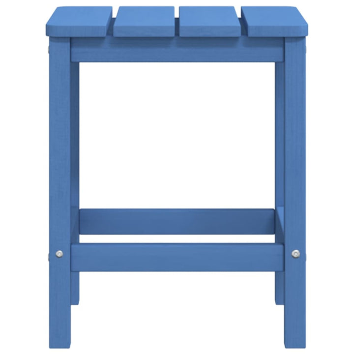 Adirondack Bord Aquablå 38X38X46 Cm Hdpe
