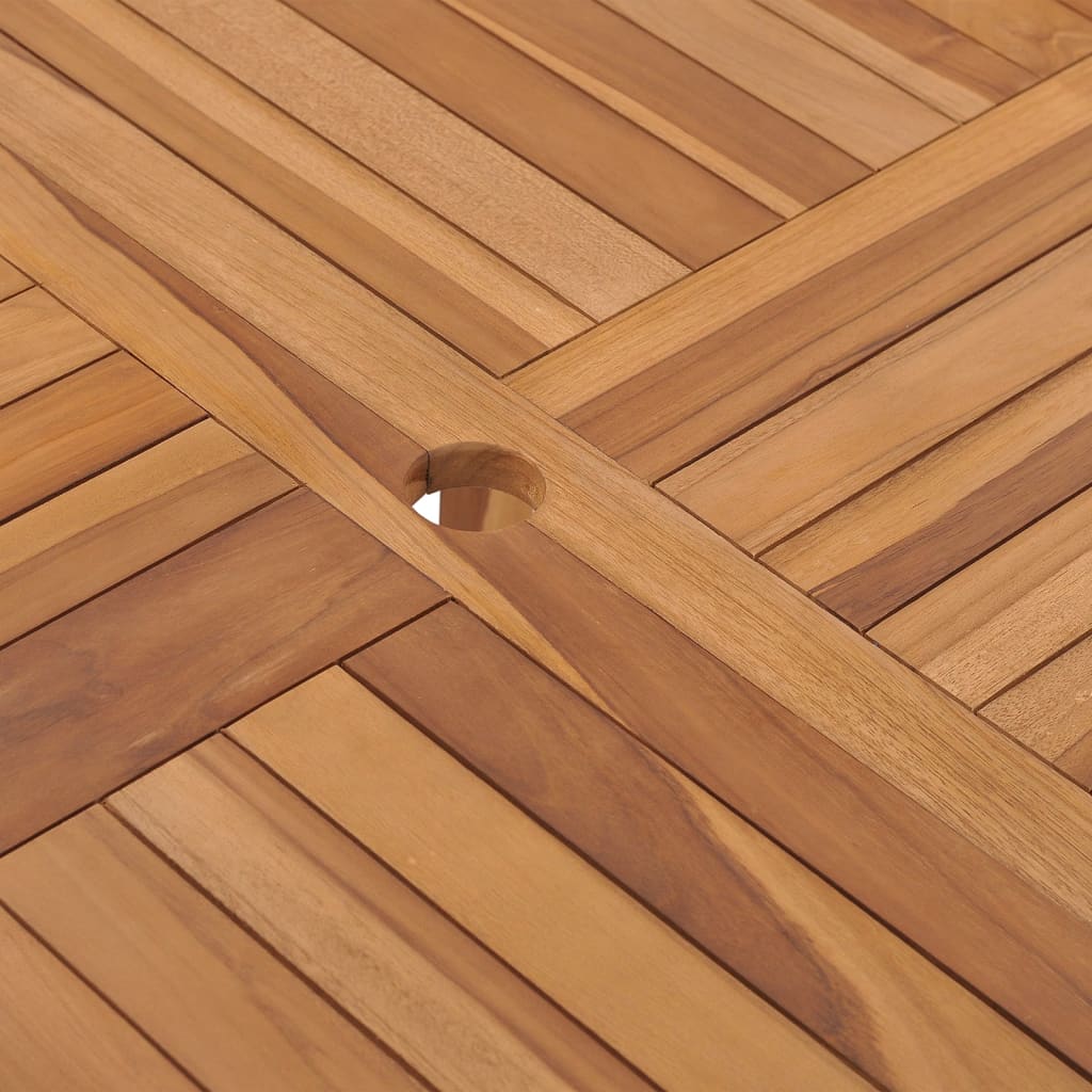 Trädgårdsbord 110X110X75 Cm Massiv Teak