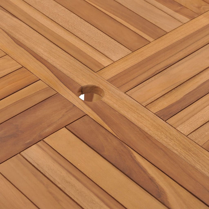 Trädgårdsbord 110X110X75 Cm Massiv Teak