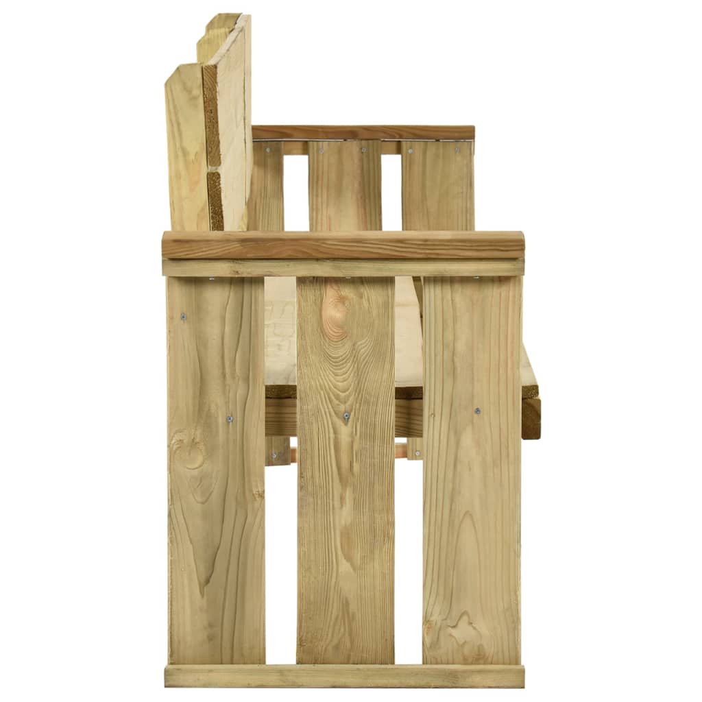 Trädgårdsbänk 172 Cm Impregnerad Furu