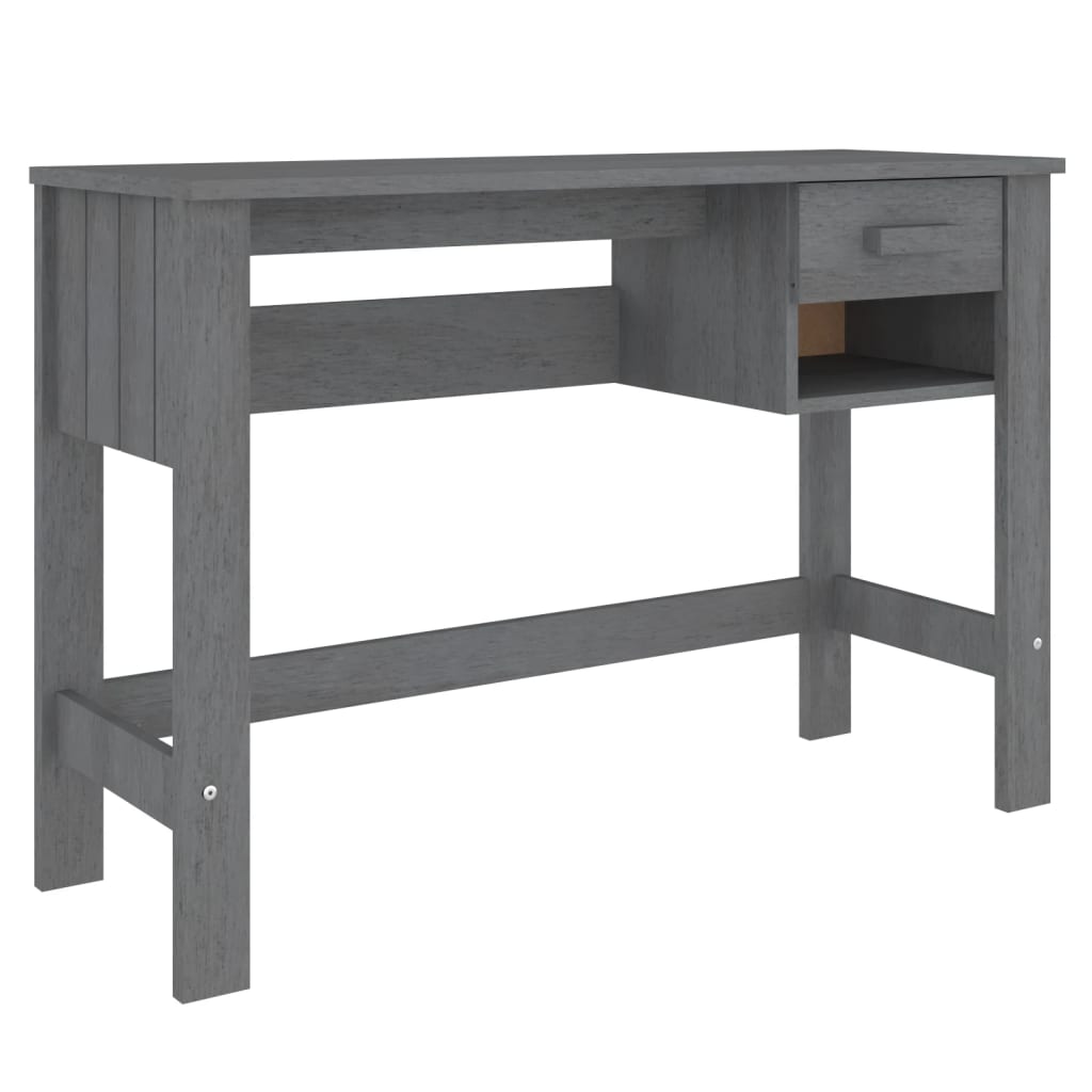 Skrivbord Hamar 110X40X75 Cm Massiv Furu