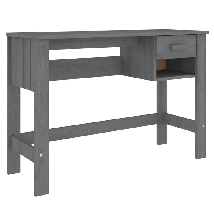 Skrivbord Hamar 110X40X75 Cm Massiv Furu