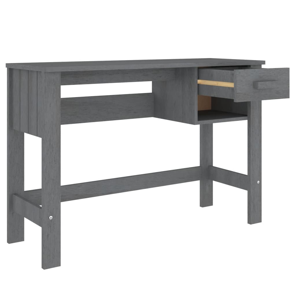 Skrivbord Hamar 110X40X75 Cm Massiv Furu