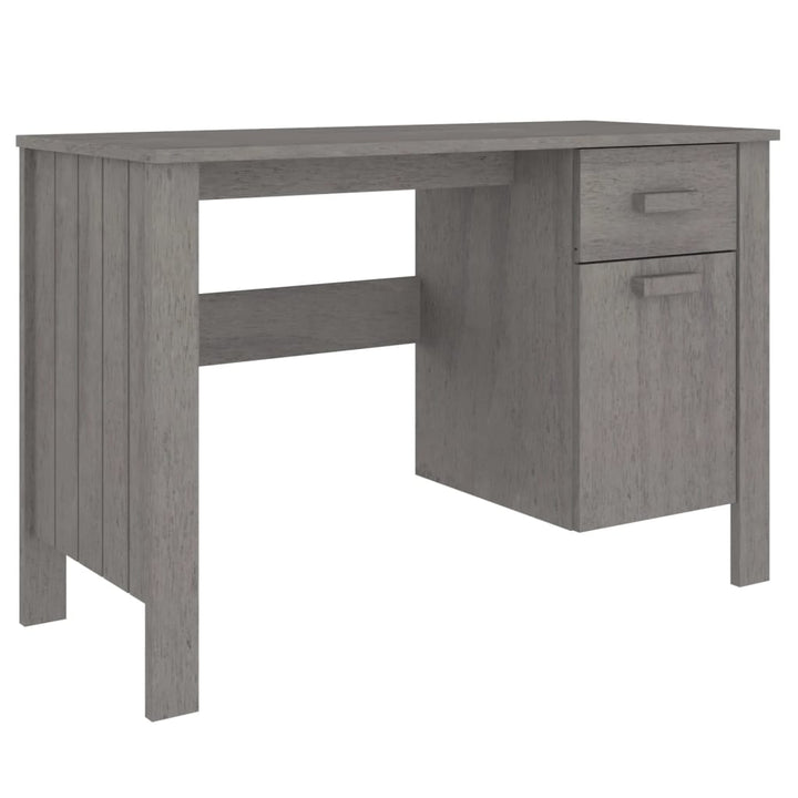 Skrivbord Hamar 113X50X75 Cm Massiv Furu