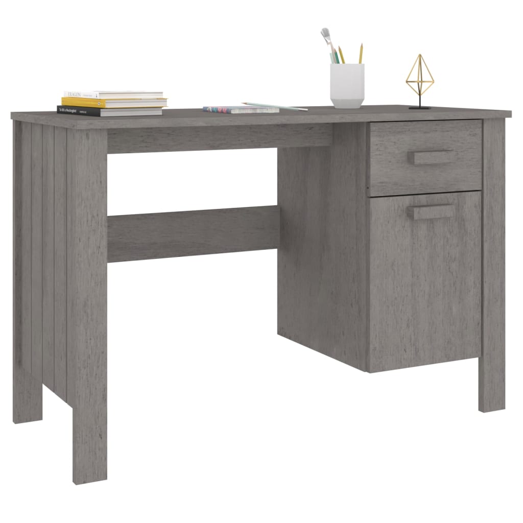 Skrivbord Hamar 113X50X75 Cm Massiv Furu