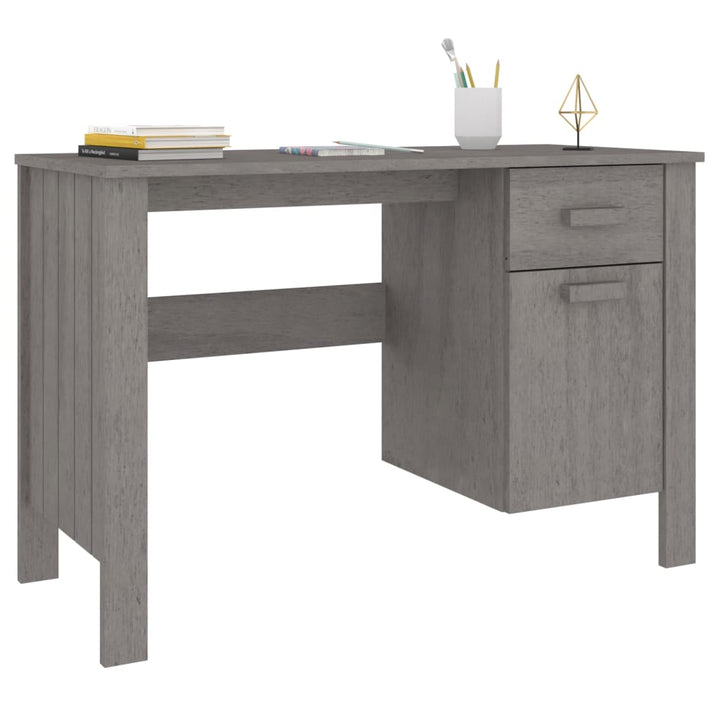 Skrivbord Hamar 113X50X75 Cm Massiv Furu