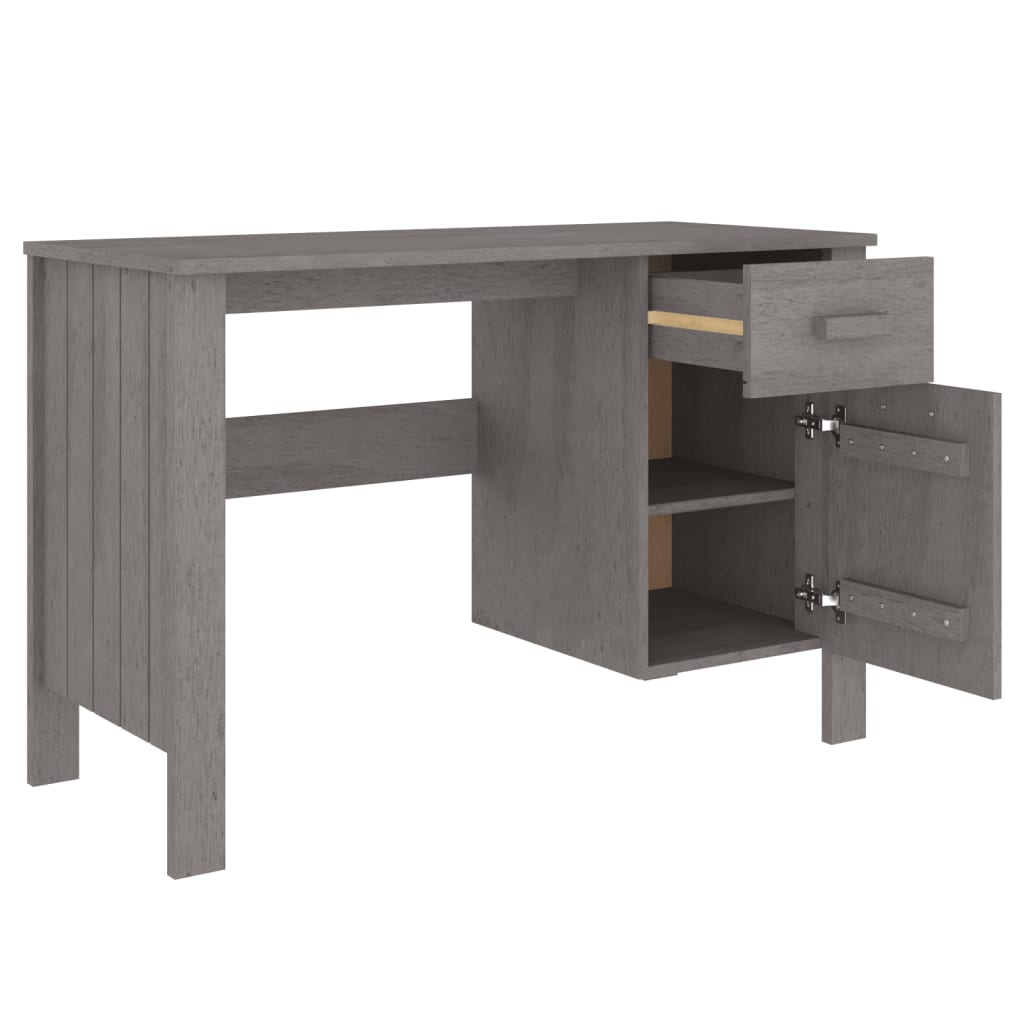 Skrivbord Hamar 113X50X75 Cm Massiv Furu