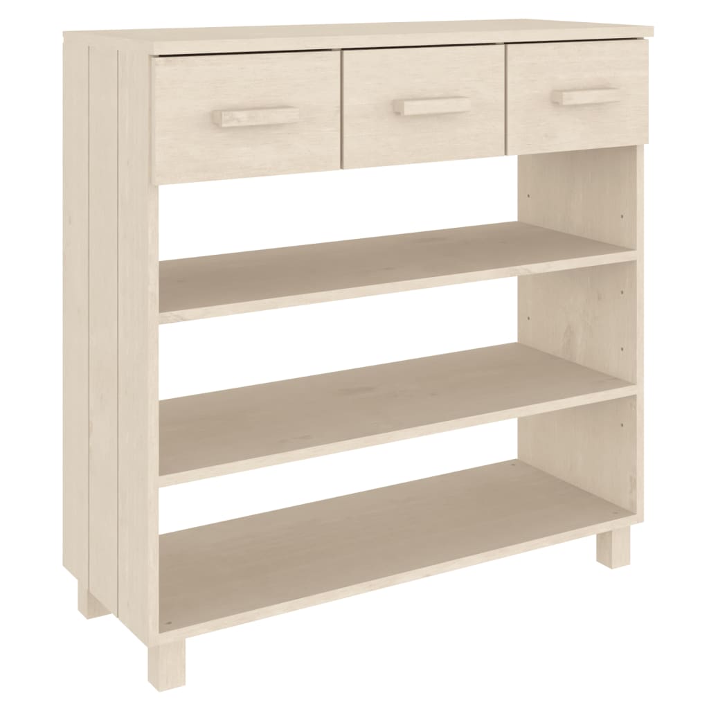 Konsolbord Hamar 90X35X90 Cm Massiv Furu