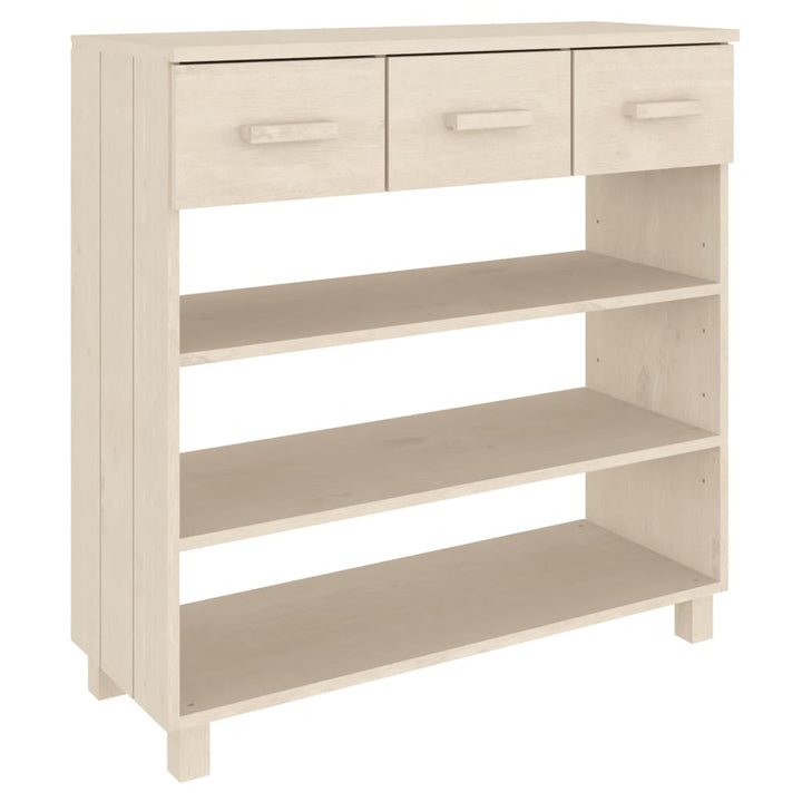 Konsolbord Hamar 90X35X90 Cm Massiv Furu