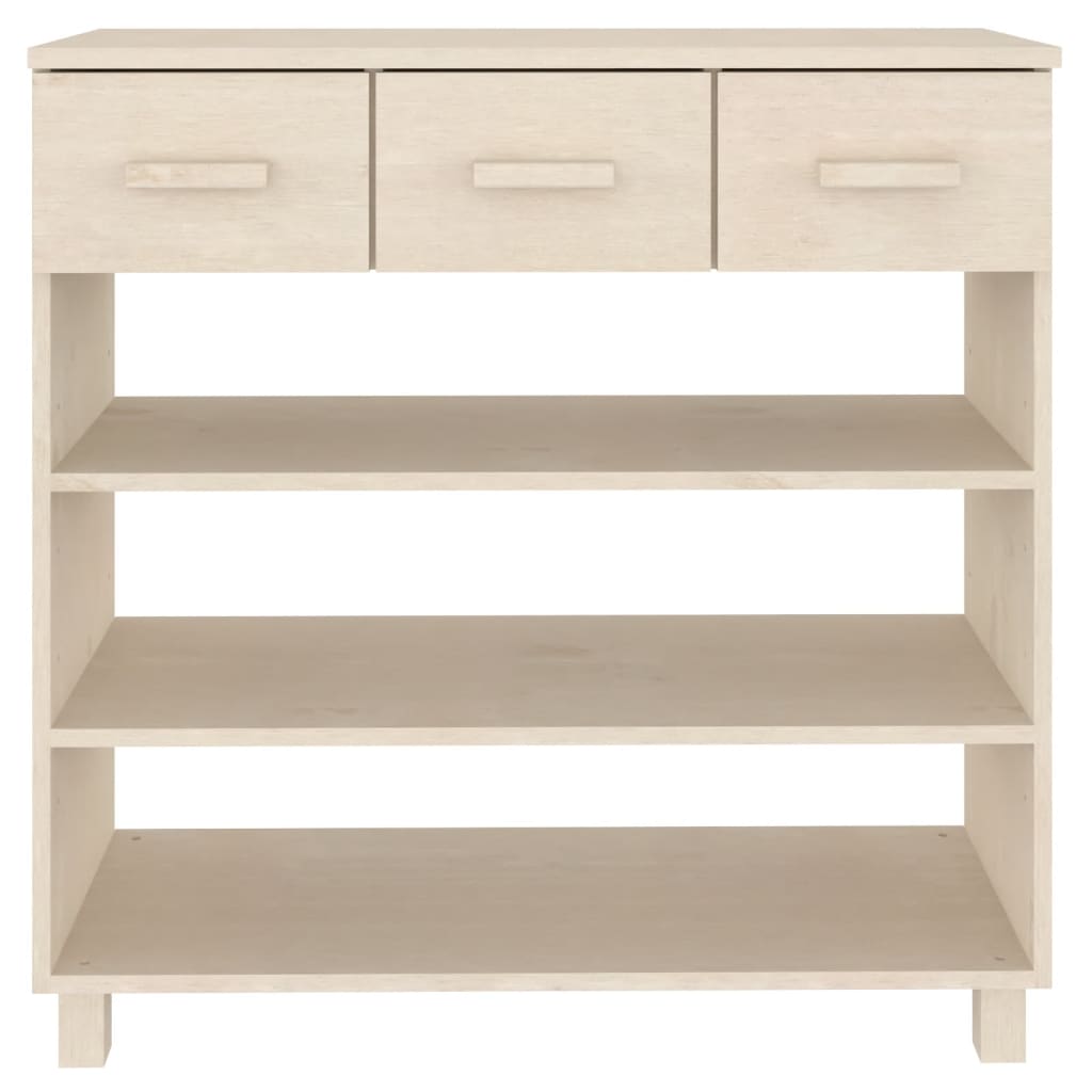 Konsolbord Hamar 90X35X90 Cm Massiv Furu