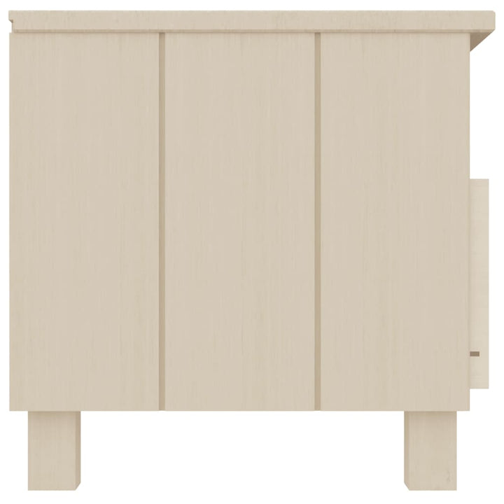 Tv-Bänk Hamar 106X40X40 Cm Massiv Furu