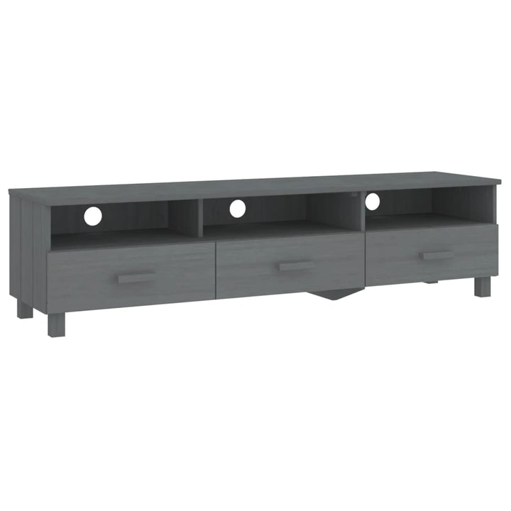 Tv-Bänk Hamar 158X40X40 Cm Massiv Furu