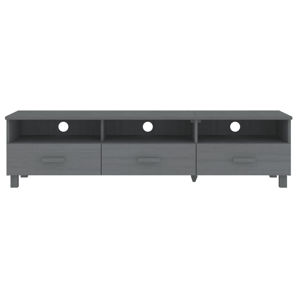 Tv-Bänk Hamar 158X40X40 Cm Massiv Furu