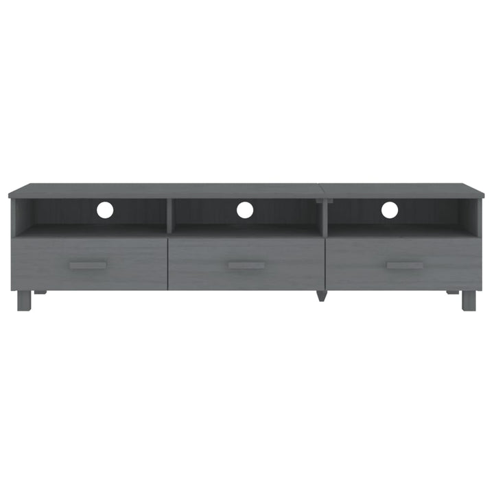 Tv-Bänk Hamar 158X40X40 Cm Massiv Furu