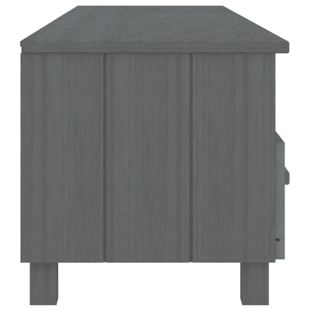 Tv-Bänk Hamar 158X40X40 Cm Massiv Furu