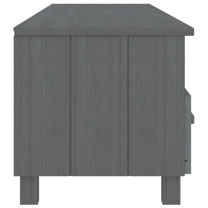 Tv-Bänk Hamar 158X40X40 Cm Massiv Furu