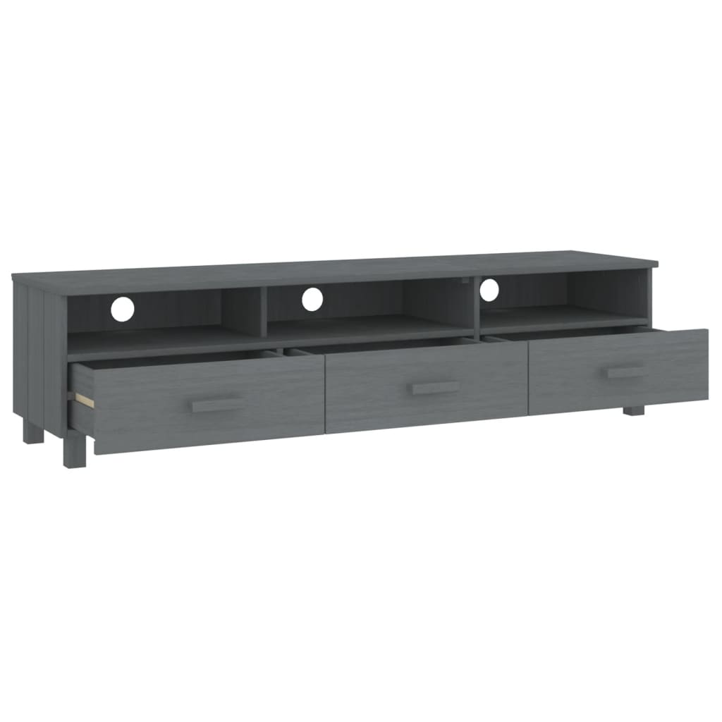 Tv-Bänk Hamar 158X40X40 Cm Massiv Furu