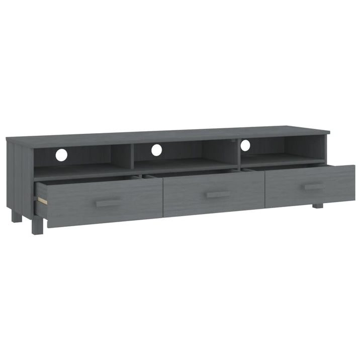 Tv-Bänk Hamar 158X40X40 Cm Massiv Furu