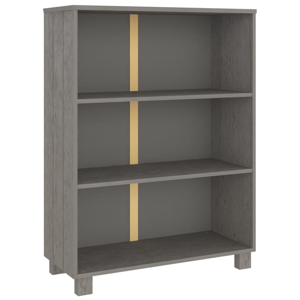 Bokhylla Hamar 85X35X112 Cm Massiv Furu