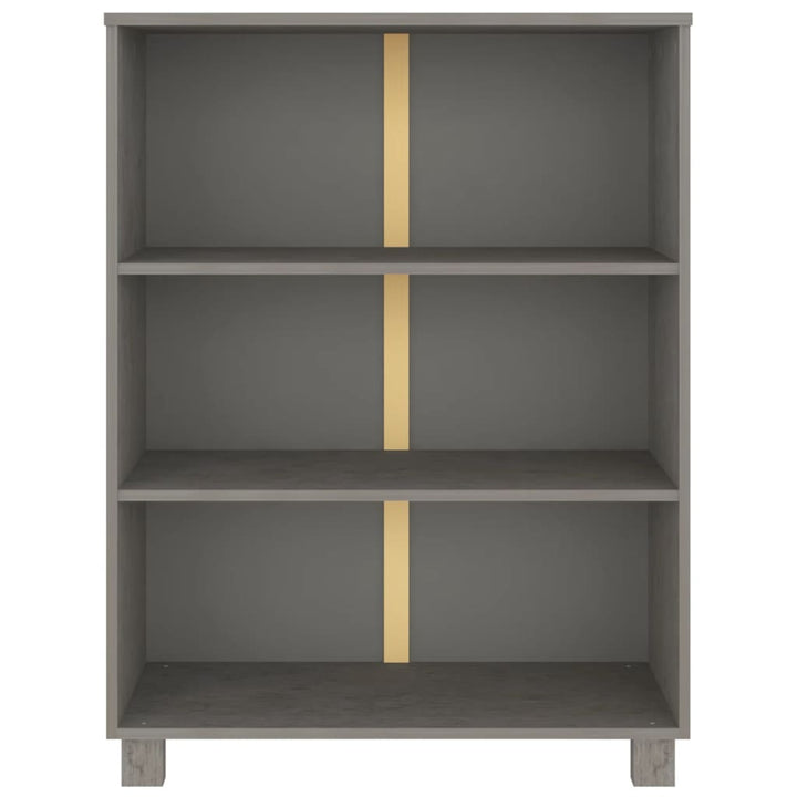 Bokhylla Hamar 85X35X112 Cm Massiv Furu