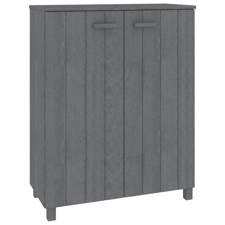 Skoskåp Hamar 85X40X108 Cm Massiv Furu
