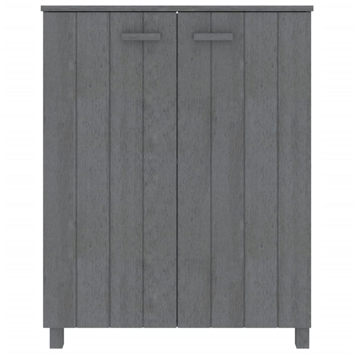 Skoskåp Hamar 85X40X108 Cm Massiv Furu