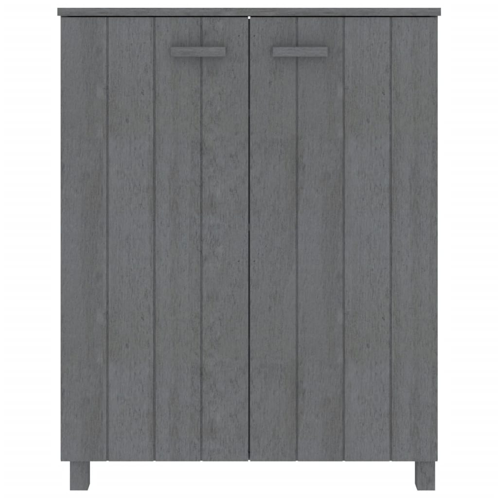 Skoskåp Hamar 85X40X108 Cm Massiv Furu