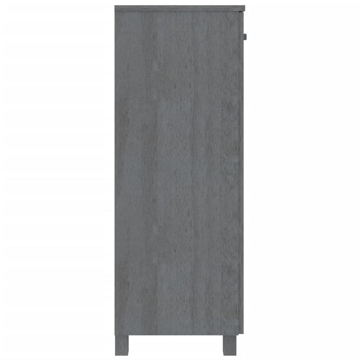 Skoskåp Hamar 85X40X108 Cm Massiv Furu