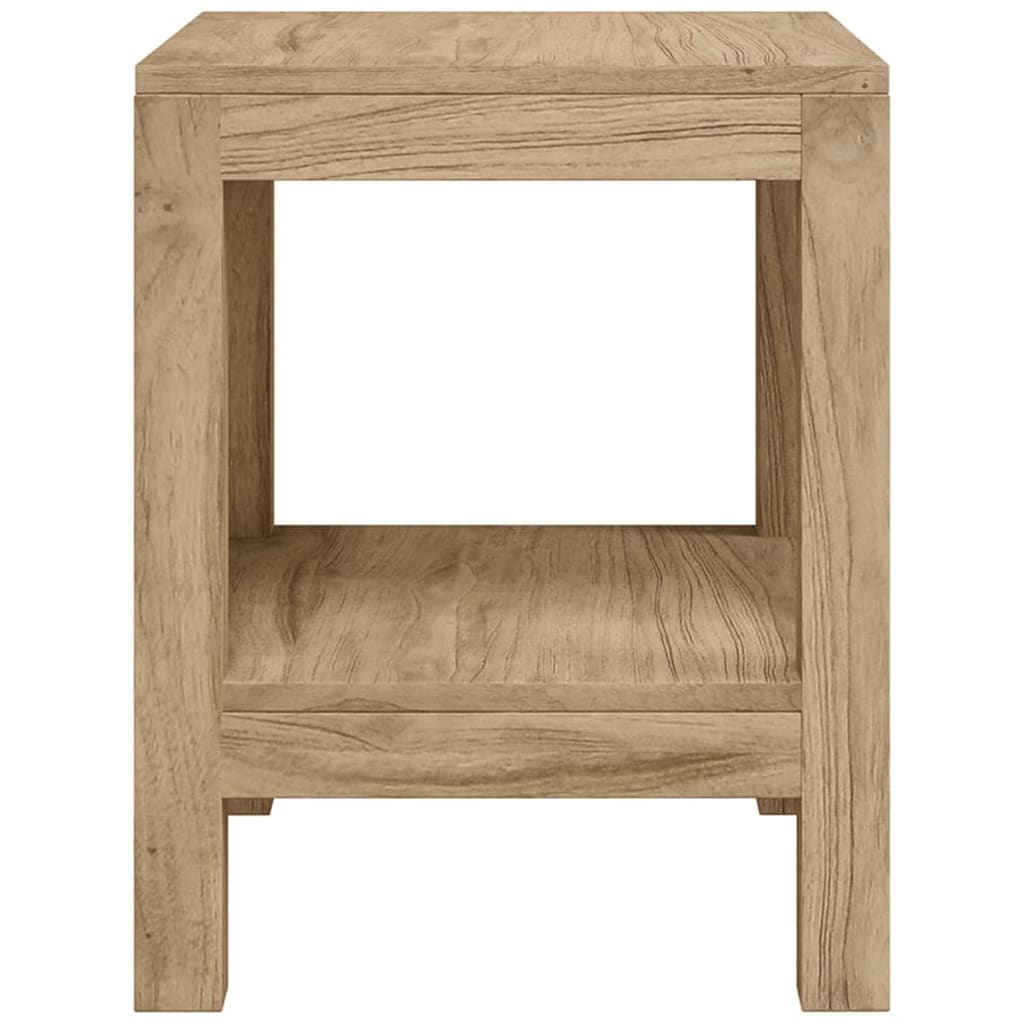 Sidobord För Badrum 45X35X45 Cm Massiv Teak