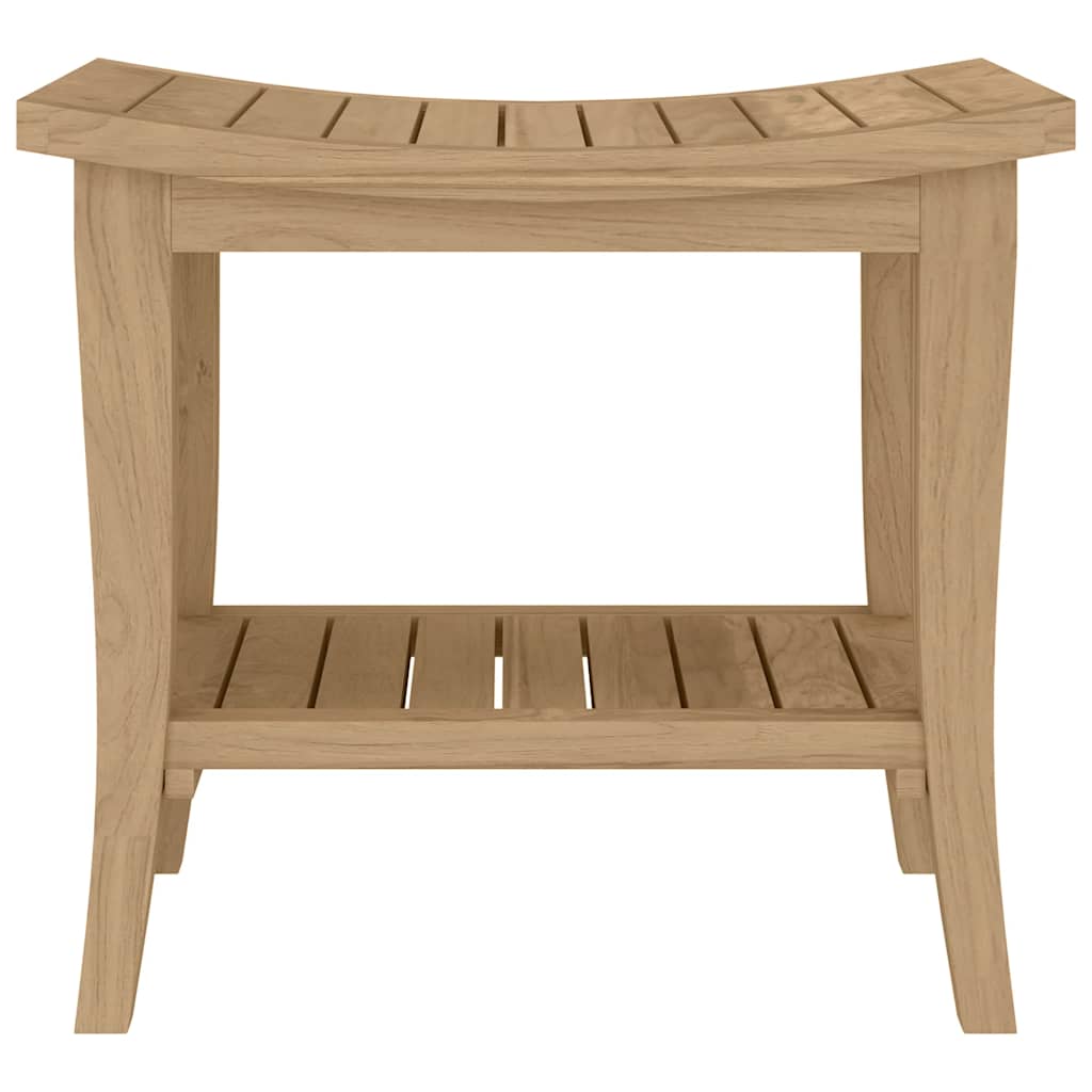 Sidobord För Badrum 50X35X45 Cm Massiv Teak