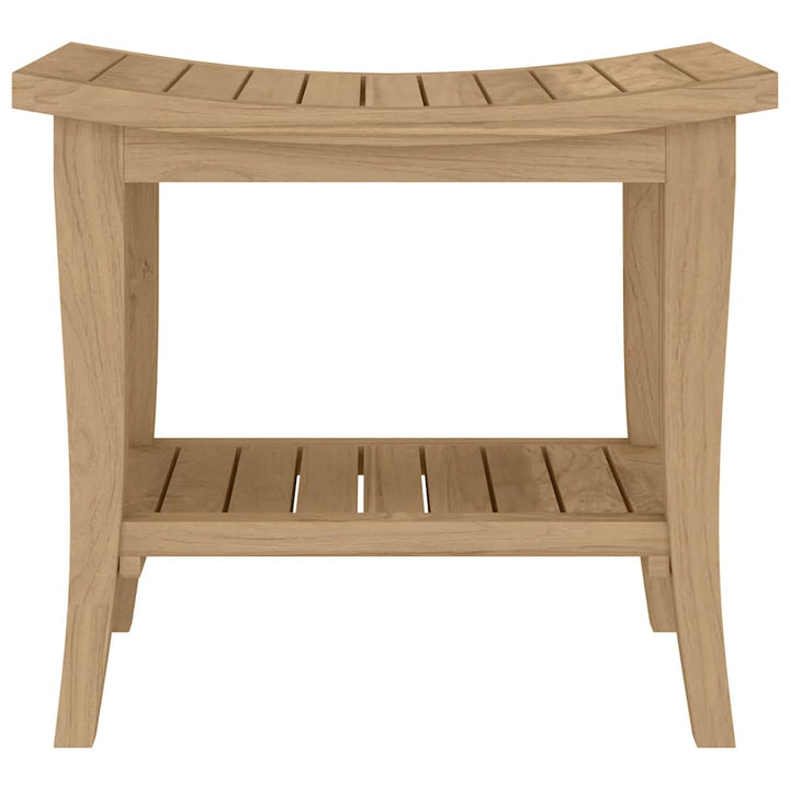Sidobord För Badrum 50X35X45 Cm Massiv Teak