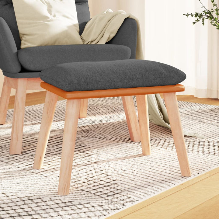 Fotpall Senaps 45X29,5X35 Cm Tyg Och Konstläder