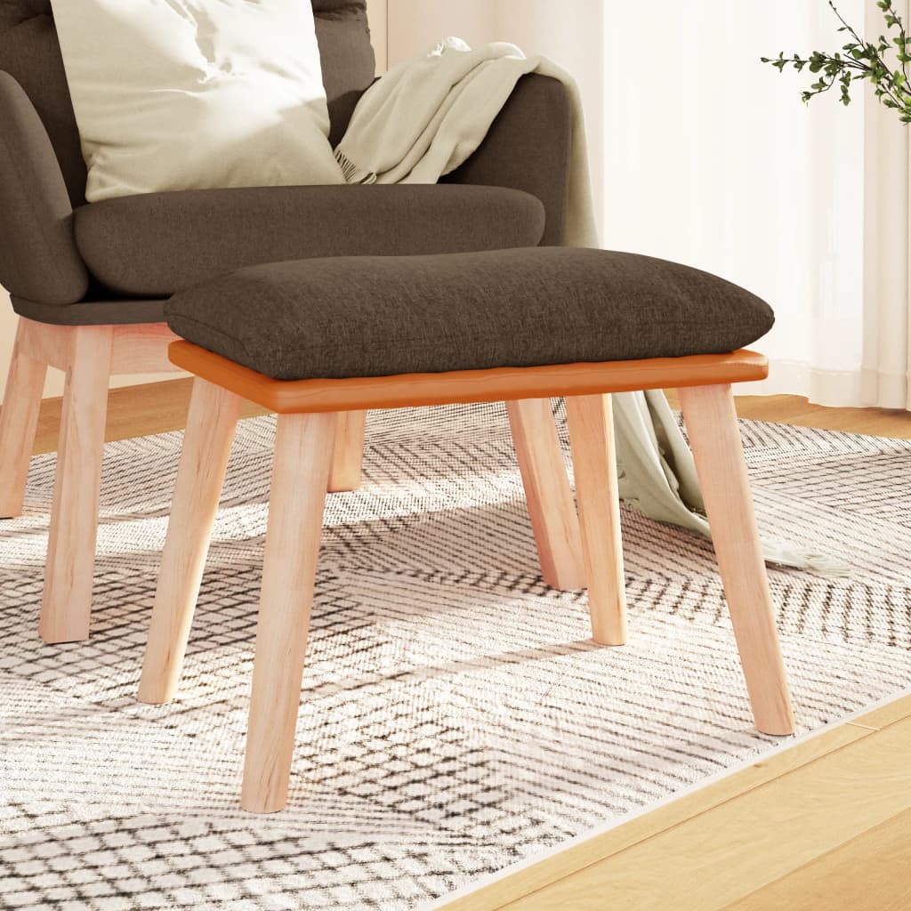 Fotpall Senaps 45X29,5X35 Cm Tyg Och Konstläder