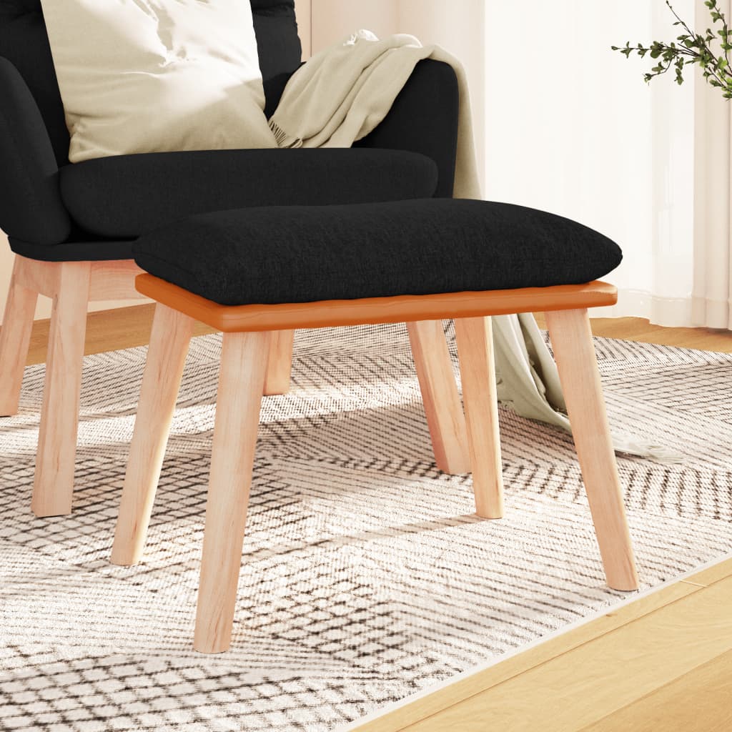 Fotpall Senaps 45X29,5X35 Cm Tyg Och Konstläder