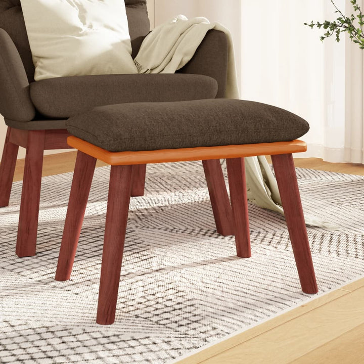 Fotpall Senaps 45X29,5X35 Cm Tyg Och Konstläder