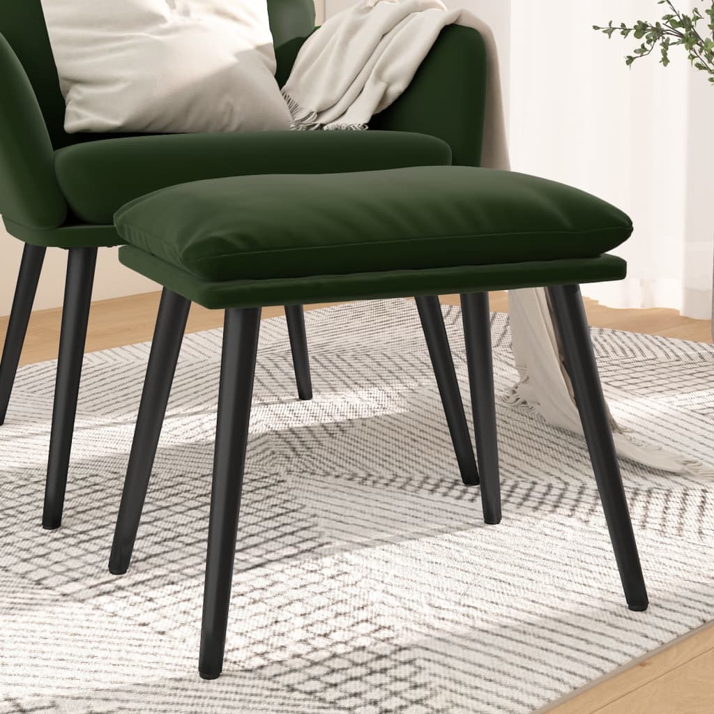 Fotpall 45X29,5X35 Cm Sammet